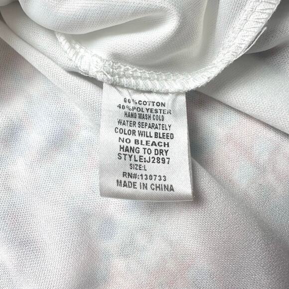 Umgee | Women | Pastel Abstract High Low Breezy Summer Shift Dress | Size Large - Picture 7 of 10